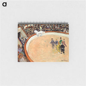 アートメモ帳-The Médrano circus, boulevard Rochechouard - ルイ アベル トルシェ Memo.