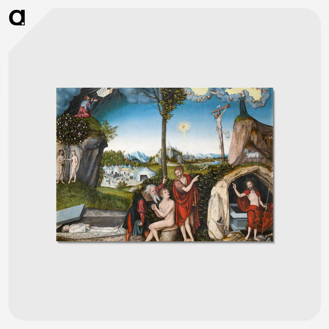 1-11_Lucas-Cranach_postcard