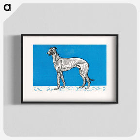 アートポスター-Greyhound - モリツ ユング Poster.