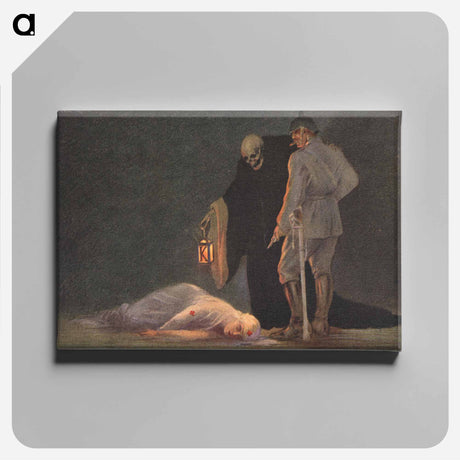 アートパネル-The Murder of Edith Cavell
 - 国立医学図書館 Canvas.