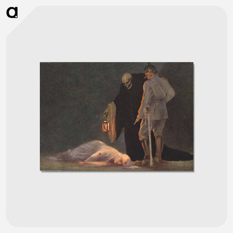 アートポストカード-The Murder of Edith Cavell
 - 国立医学図書館 Postcard.