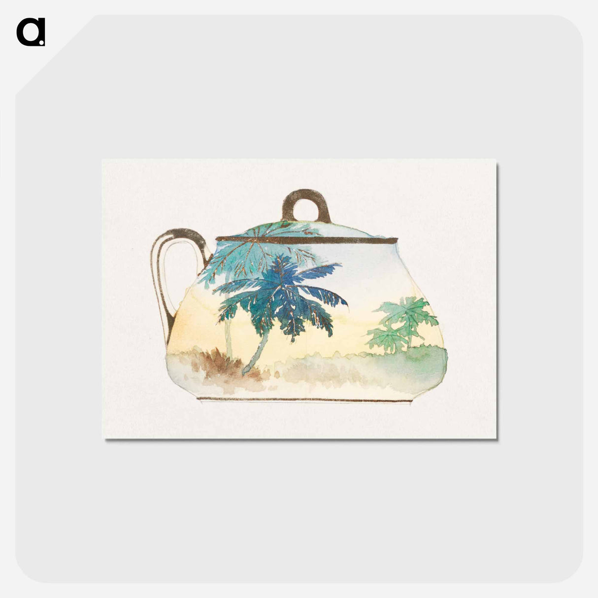 アートポストカード-Sugar Bowl Design
 - ノリタケ工場 Postcard.