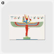 1-11_Pantheon-Egyptien_postcard