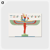 1-11_Pantheon-Egyptien_postcard