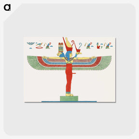 1-11_Pantheon-Egyptien_postcard