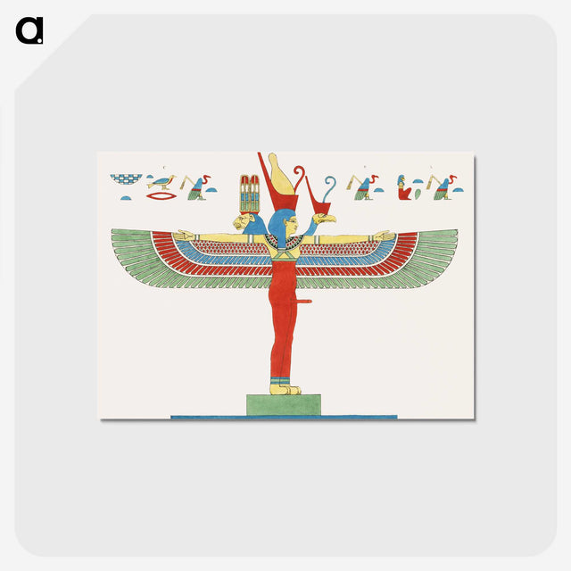 1-11_Pantheon-Egyptien_postcard
