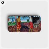 Under the Pandanus - Paul Gauguin Phone Case.