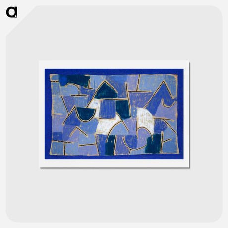 アートポストカード-Blue night
 - パウル クレー Postcard.