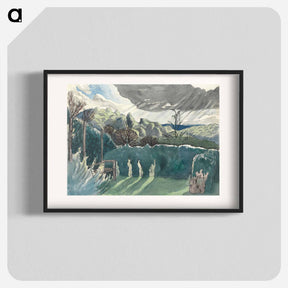 アートポスター-Landscape - ポール ナッシュ Poster.