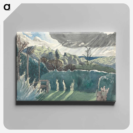 アートパネル-Landscape - ポール ナッシュ Canvas.