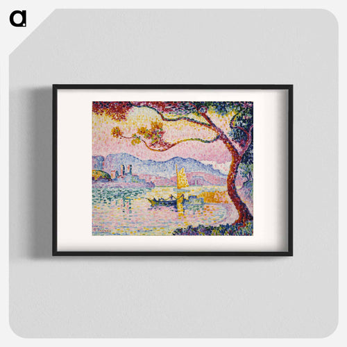 Antibes - ポール シニャック Poster.