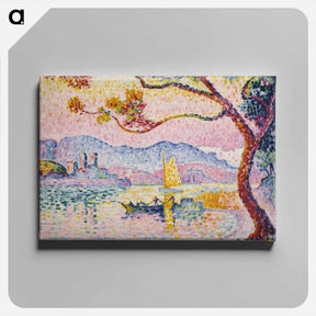 アートパネル-Antibes - ポール シニャック Canvas.