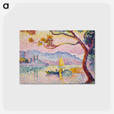 アートポストカード-Antibes - ポール シニャック Postcard.