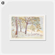 アートポストカード-Forest Edge
 - ピーター ハンセン Postcard.