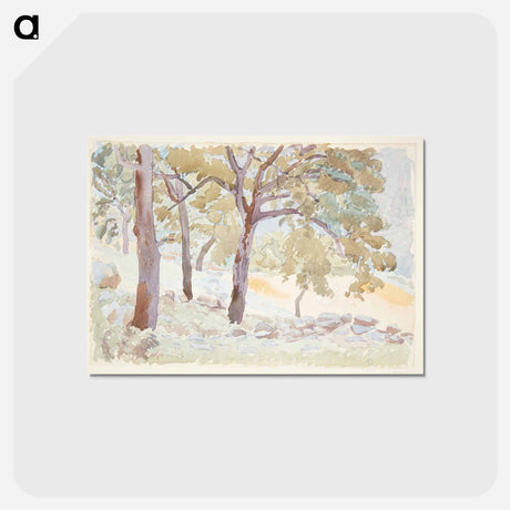 アートポストカード-Forest Edge
 - ピーター ハンセン Postcard.