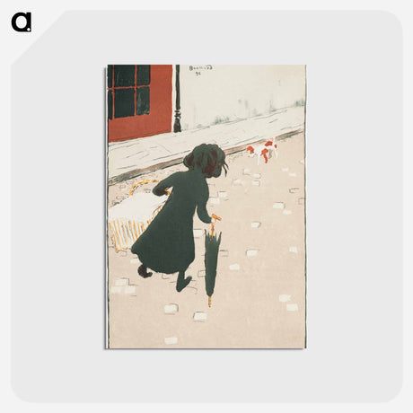 アートポストカード-The Little Laundress
 - ピエール ボナール Postcard.