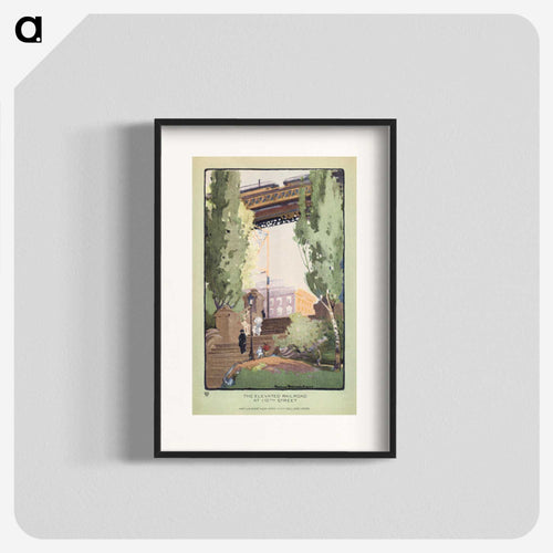 The Elevated Railroad at 110th Street
 - レイチェル ロビンソン エルマー Poster.