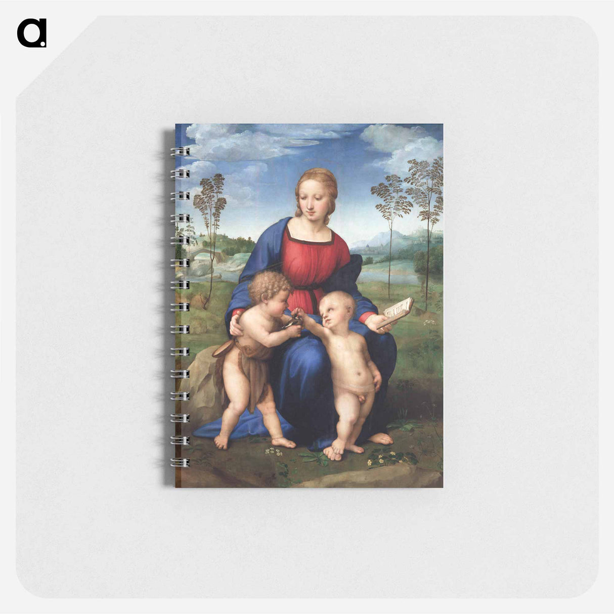 Madonna of the Goldfinch - ラファエロ サンティ Memo.