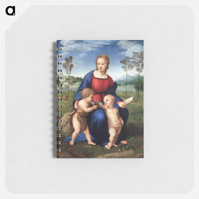 アートメモ帳-Madonna of the Goldfinch - ラファエロ サンティ Memo.