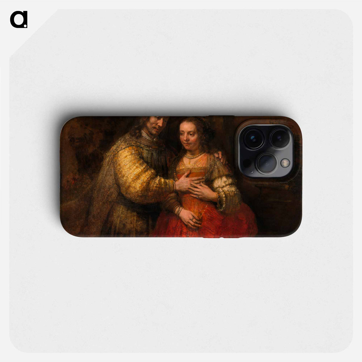 The Jewish Bride - Rembrandt van Rijn Phone Case.