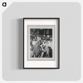 アートポスター-Crowded Bar Room
 - セントルイス美術館 Poster.