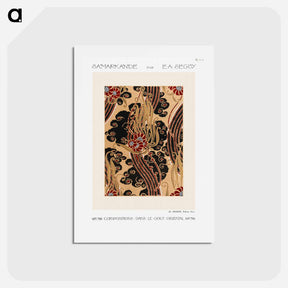 アートポストカード-Samarkande Flower
 - サマルカンデ Postcard.