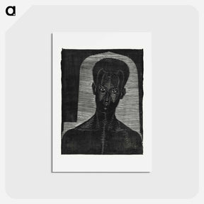 アートポストカード-Portrait of an Unknown Man
 - サミュエル ジェスルン Postcard.