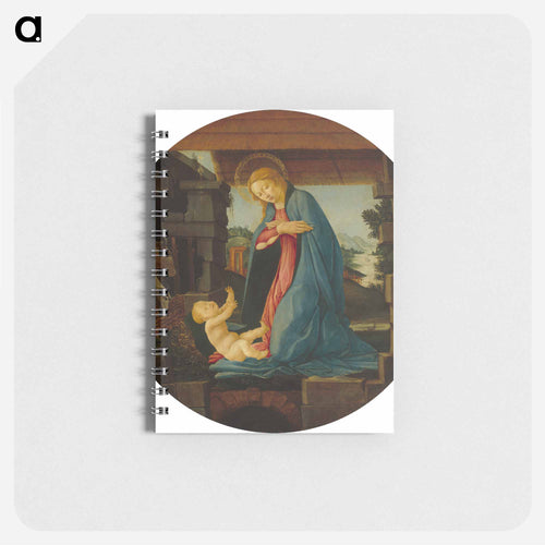The Virgin Adoring the Child - サンドロ ボッティチェッリ Memo.