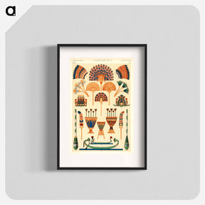 アートポスター-Ancient Egyptian Ornament
 - 装飾の文法 Poster.