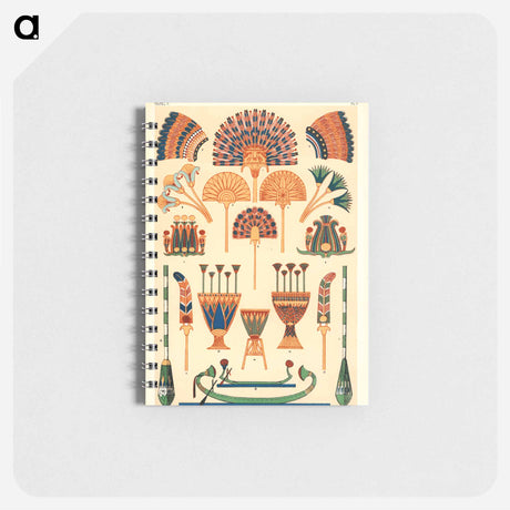 アートメモ帳-Ancient Egyptian Ornament
 - 装飾の文法 Memo.