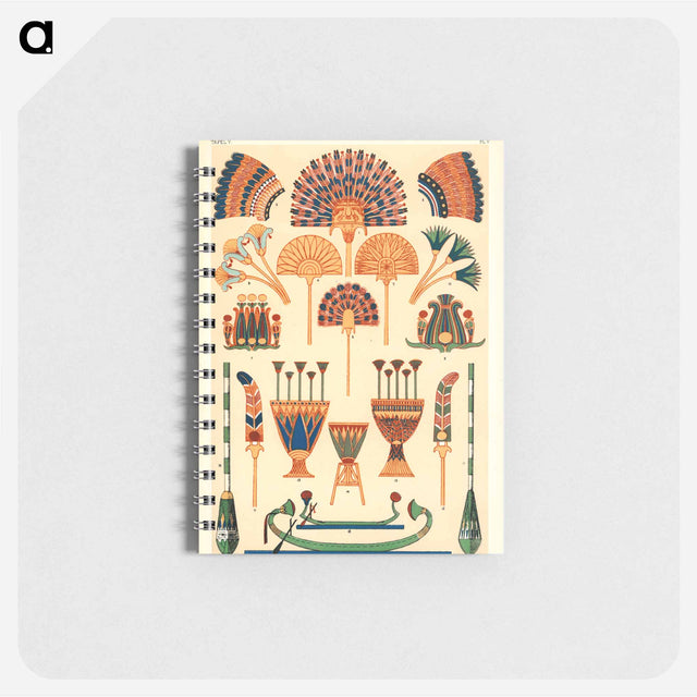 アートメモ帳-Ancient Egyptian Ornament
 - 装飾の文法 Memo.