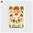 アートポストカード-Ancient Egyptian Ornament
 - 装飾の文法 Postcard.