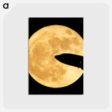 アートポストカード-Lunar Ascent
 - ムーン Postcard.