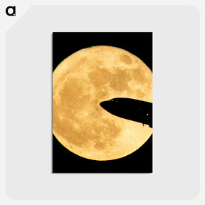 アートポストカード-Lunar Ascent
 - ムーン Postcard.