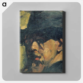 アートパネル-Self portrait with hat - テオ ファン ドゥースブルフ Canvas.