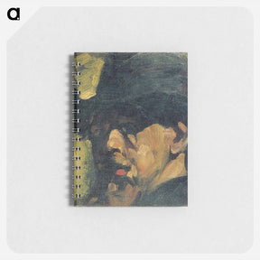 アートメモ帳-Self portrait with hat - テオ ファン ドゥースブルフ Memo.