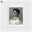 アートポストカード-A Spanish Woman - トーマス エイキンズ Postcard.