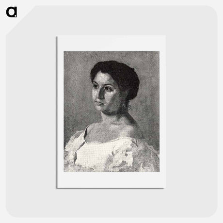 アートポストカード-A Spanish Woman - トーマス エイキンズ Postcard.
