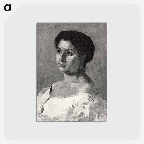 アートポストカード-A Spanish Woman - トーマス エイキンズ Postcard.