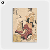 アートポストカード-Ichikawa Komazō III as Kameō and Iwai Kumesaburō as Oyasu in Shunkan futatsu omokage
 - 歌川 豊国 Postcard.