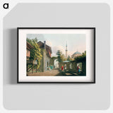 Eski Estamboul - View of the Ottoman Empire Poster.
