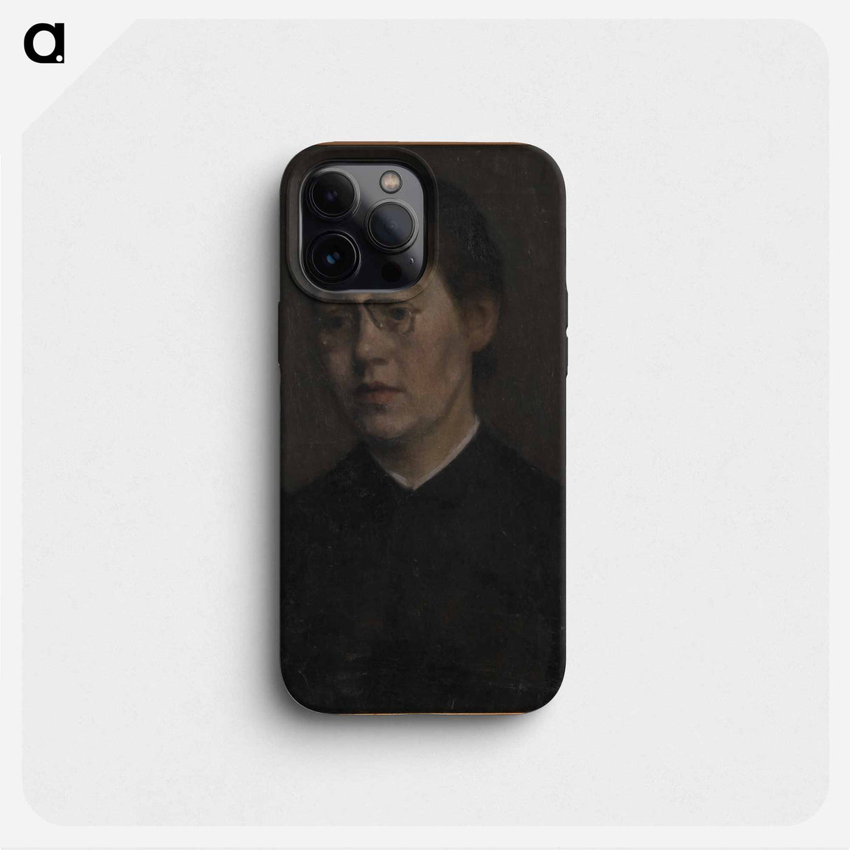 Unknown - Vilhelm Hammershøi Phone Case.