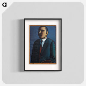 アートポスター-Self-Portrait - ヴィルヘルム ルンドストローム Poster.