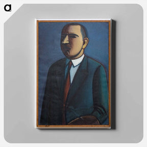 アートパネル-Self-Portrait - ヴィルヘルム ルンドストローム Canvas.
