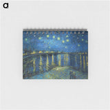 Starry Night Over the Rhone - フィンセント ファン ゴッホ Memo.