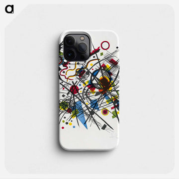 Lithography for the Vierte Bauhaus map - Wassily Kandinsky Phone Case.
