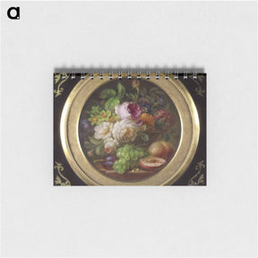 アートメモ帳-Still Life with Flowers and Fruits - ウィレム ヴァン リーン Memo.