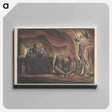 アートパネル-Jerusalem, Plate 51 - ウィリアム ブレイク Canvas.