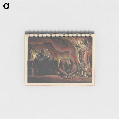 アートメモ帳-Jerusalem, Plate 51 - ウィリアム ブレイク Memo.