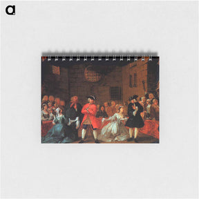 アートメモ帳-A Scene from the Beggar's Opera - ウィリアム ホガース Memo.